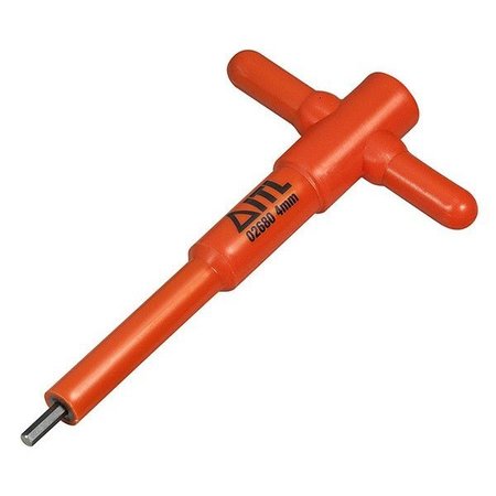 ITL 1000v Insulated 1/8 T Handle Hex Driver 02710